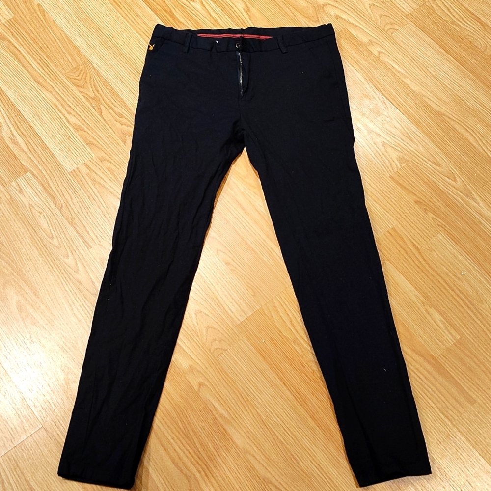 Playboy Men's Black Pants 33x30